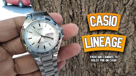 cambio un casio por un rolex|rolex por un casio.